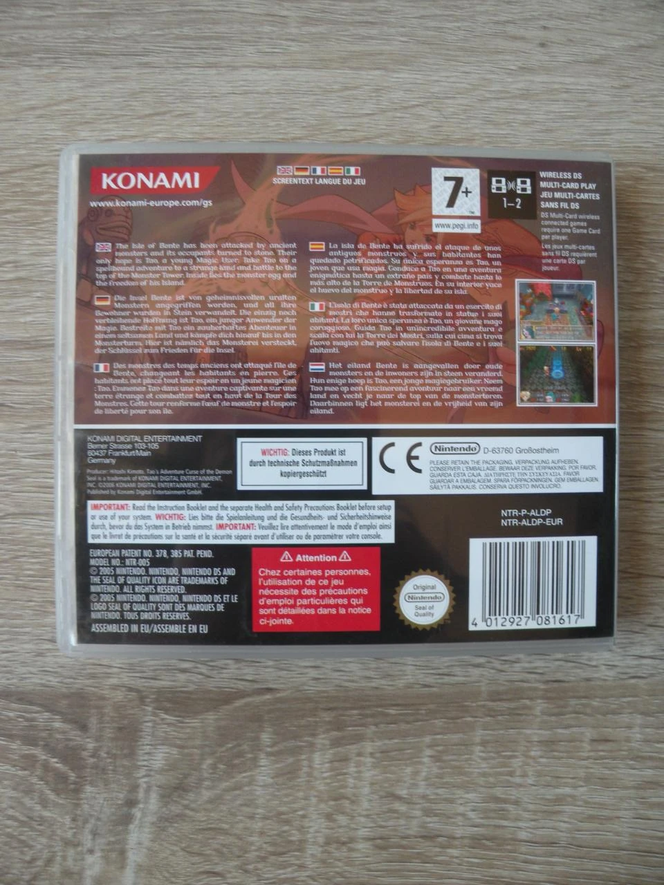 Jogo Tao's Adventure: Maldição do selo do demônio Nintendo DS (NDS) – photo 3